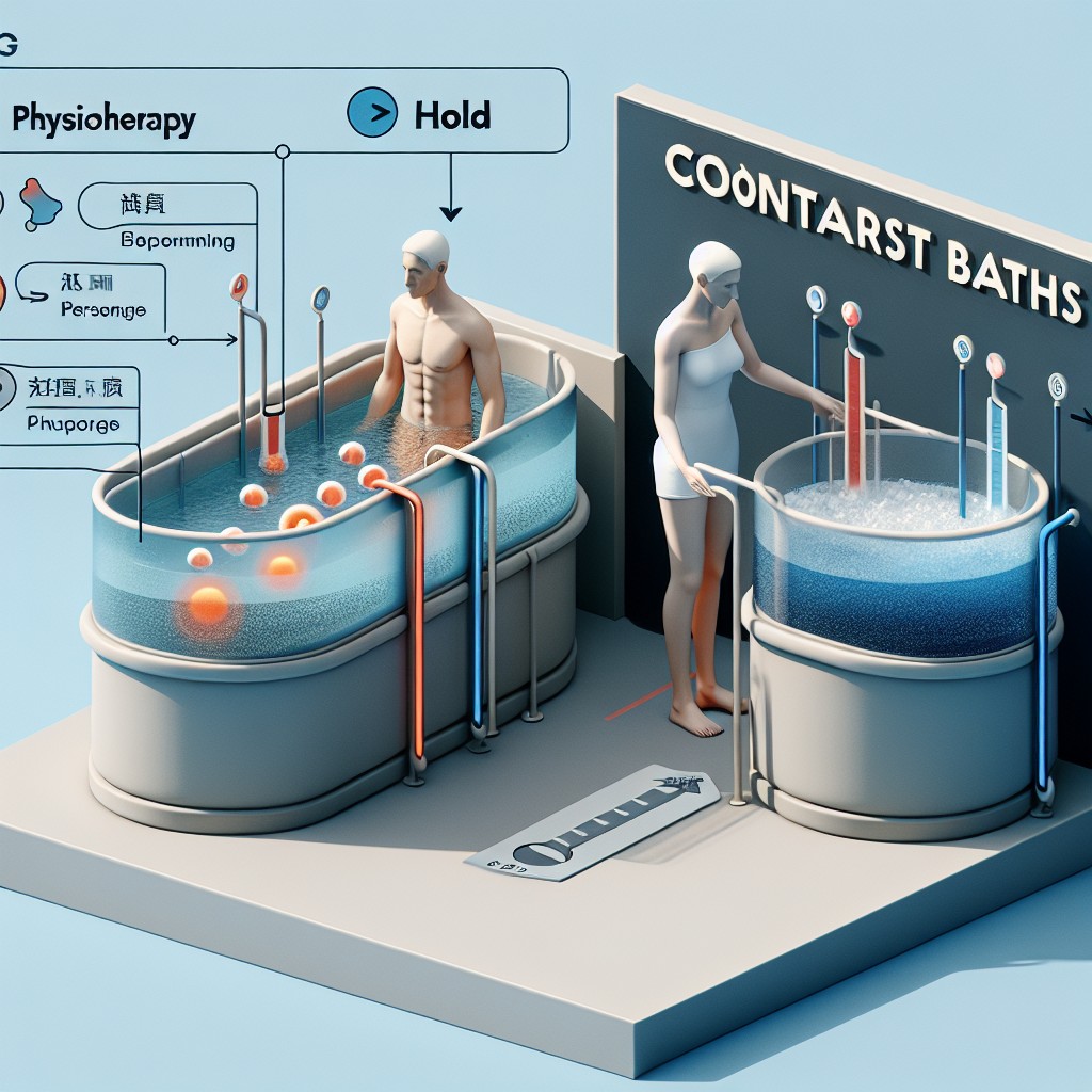 banos de contraste en fisioterapia propositos y usos