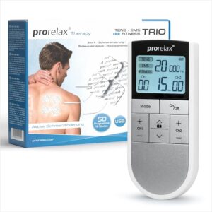 Prorelax TENS/EMS Trio - Electroestimulación y Alivio